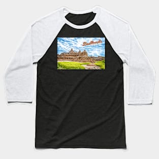 Badlands National Park Baseball T-Shirt